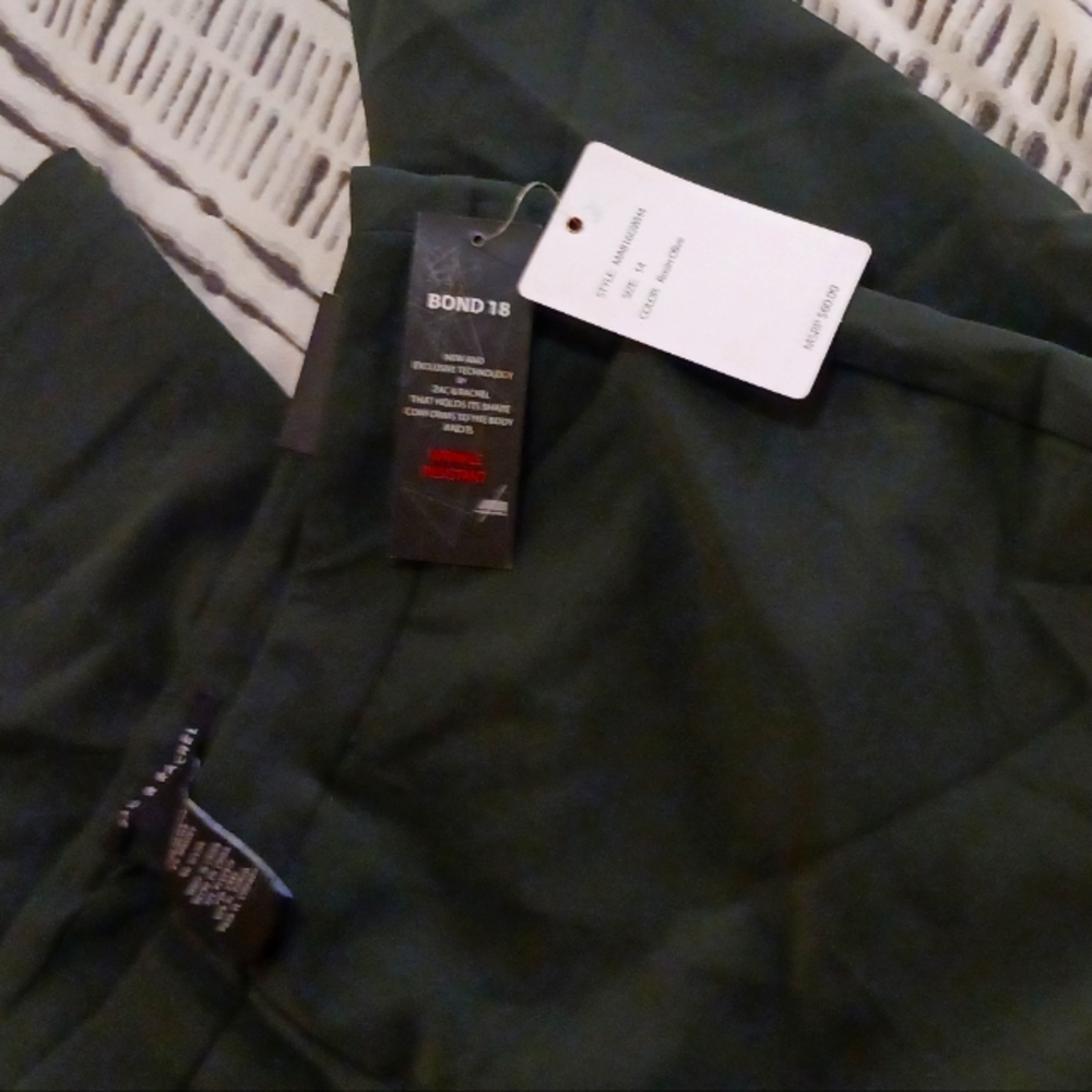 Zac and Rachel hunter Green ankle pant NWT